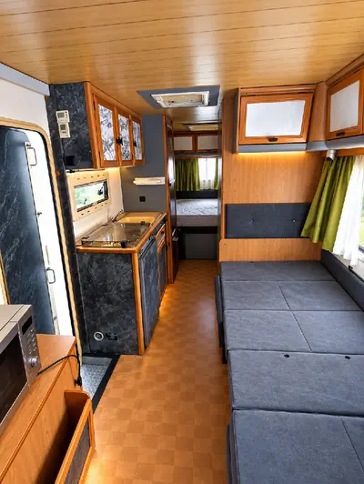 Fiat Ducato Turbo D 1.9 TD – Camping-car 6 places, 4 couchages – 1991