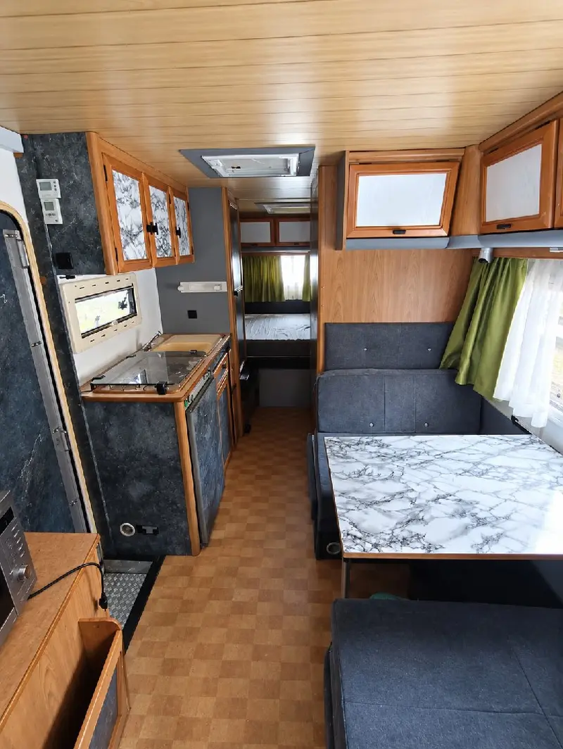 Fiat Ducato Turbo D 1.9 TD – Camping-car 6 places, 4 couchages – 1991