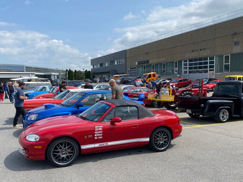 Treffen von Oldtimern und Youngtimern